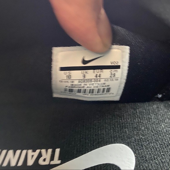 🆕 Nike Free Metcon 2 'Black' - Size: Mens 10/10.5 - Picture 6 of 11